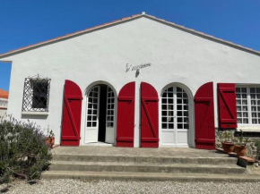 Maison familiale 5 pièces à 350m de la plage, jardin clos, stationnement, TV, lave-vaisselle, lave-linge - FR-1-225-744